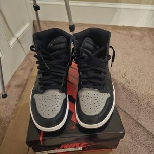 Black and Grey Jordan 1